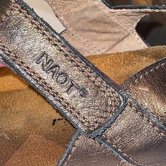 NAOT Metallic Bronze Kayla Sandals - Picture 7 of 9